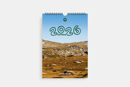2026 AUSTRALIAN ADVENTURE DAILY WALL CALENDAR
