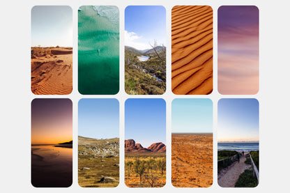 AUSTRALIAN LANDSCAPE MOBILE WALLPAPER PACK (10 IMAGES)